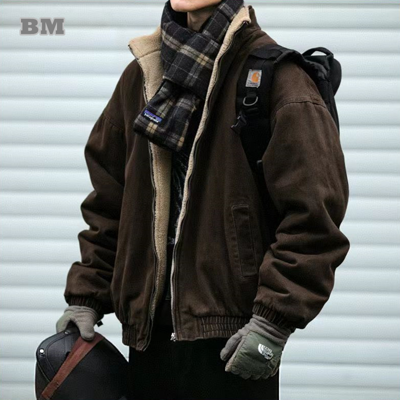 Haori Japanese Jacket - Japonês vintage jaqueta de lã polar