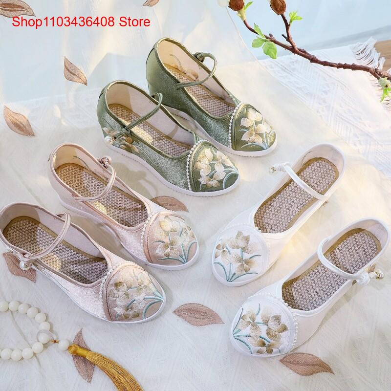 Ethnic Style - Novos Sapatos de Tecido Leves com