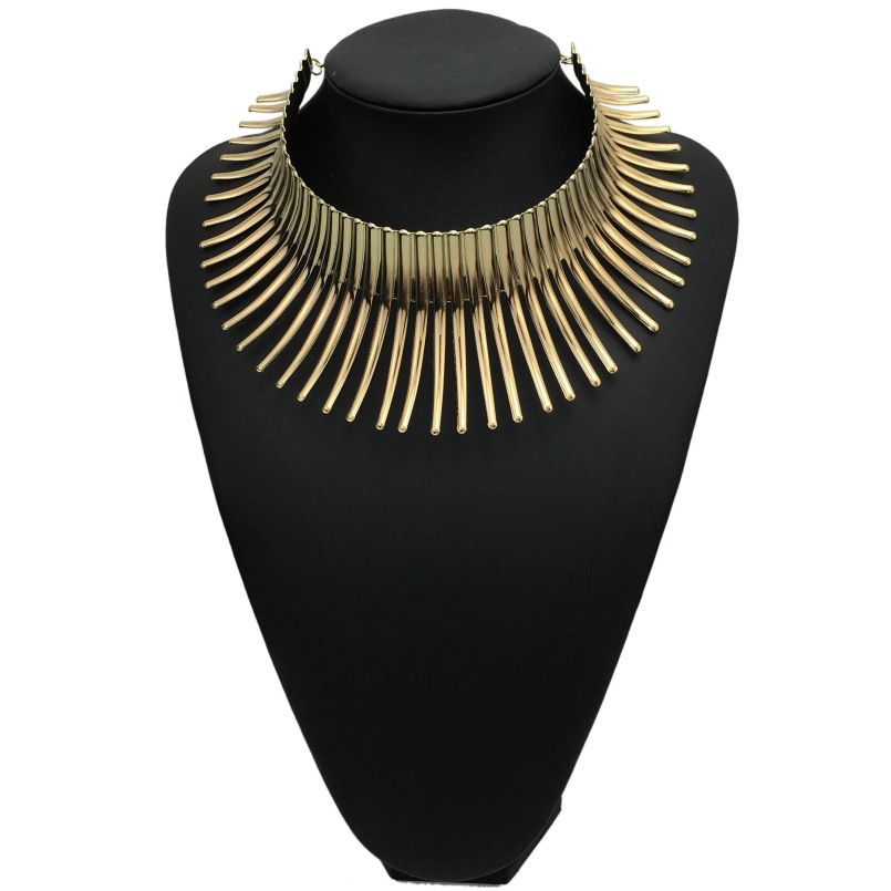 Ethnic Style - Abqr feminino grande colar africano estilo