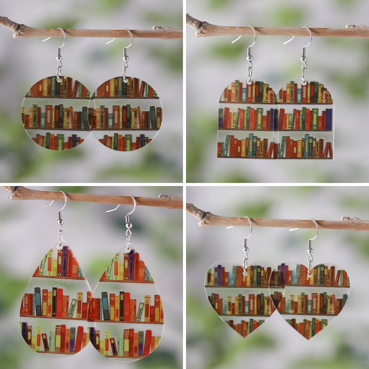 Ethnic Fashion Book - novos livros de biblioteca, estantes, brincos