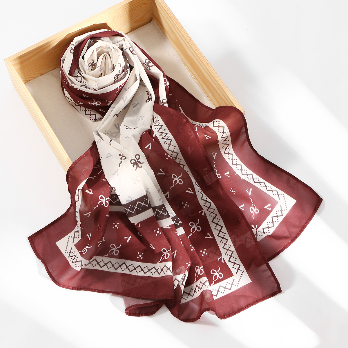 New Ethnic Fashion - Nova Promoção: Lenço Longo de Chiffon