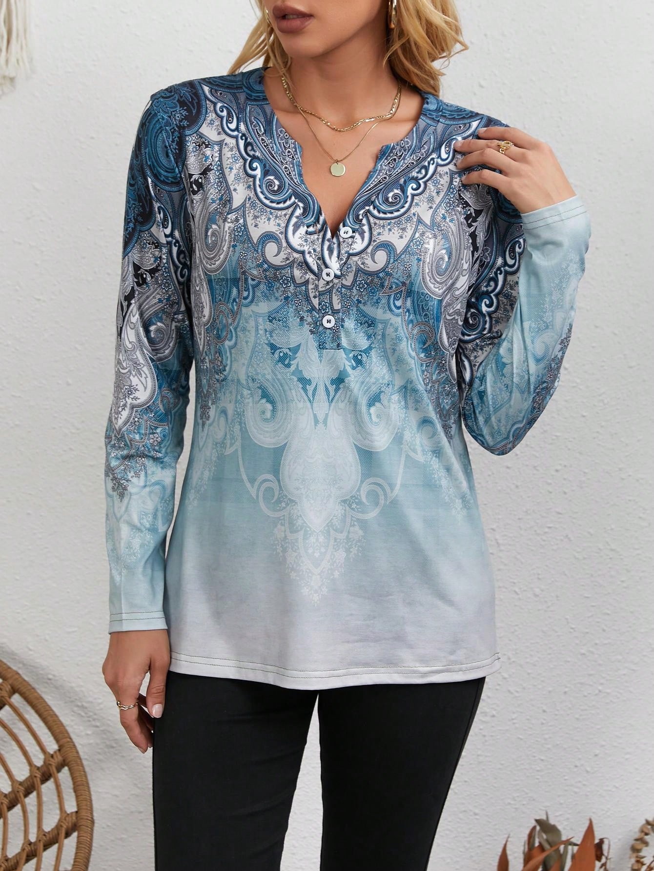 Blusa Feminina Estilo Étnico:  - Ethnic Style avaliação e preço