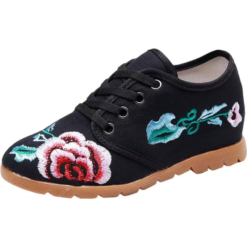 Mulher aumentou sapatos de pan - Ethnic Style avaliação e preço