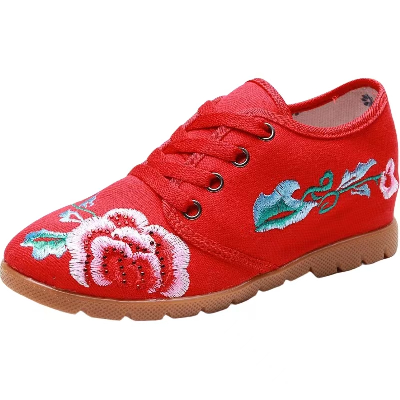 Mulher aumentou sapatos de pan - Ethnic Style avaliação e preço