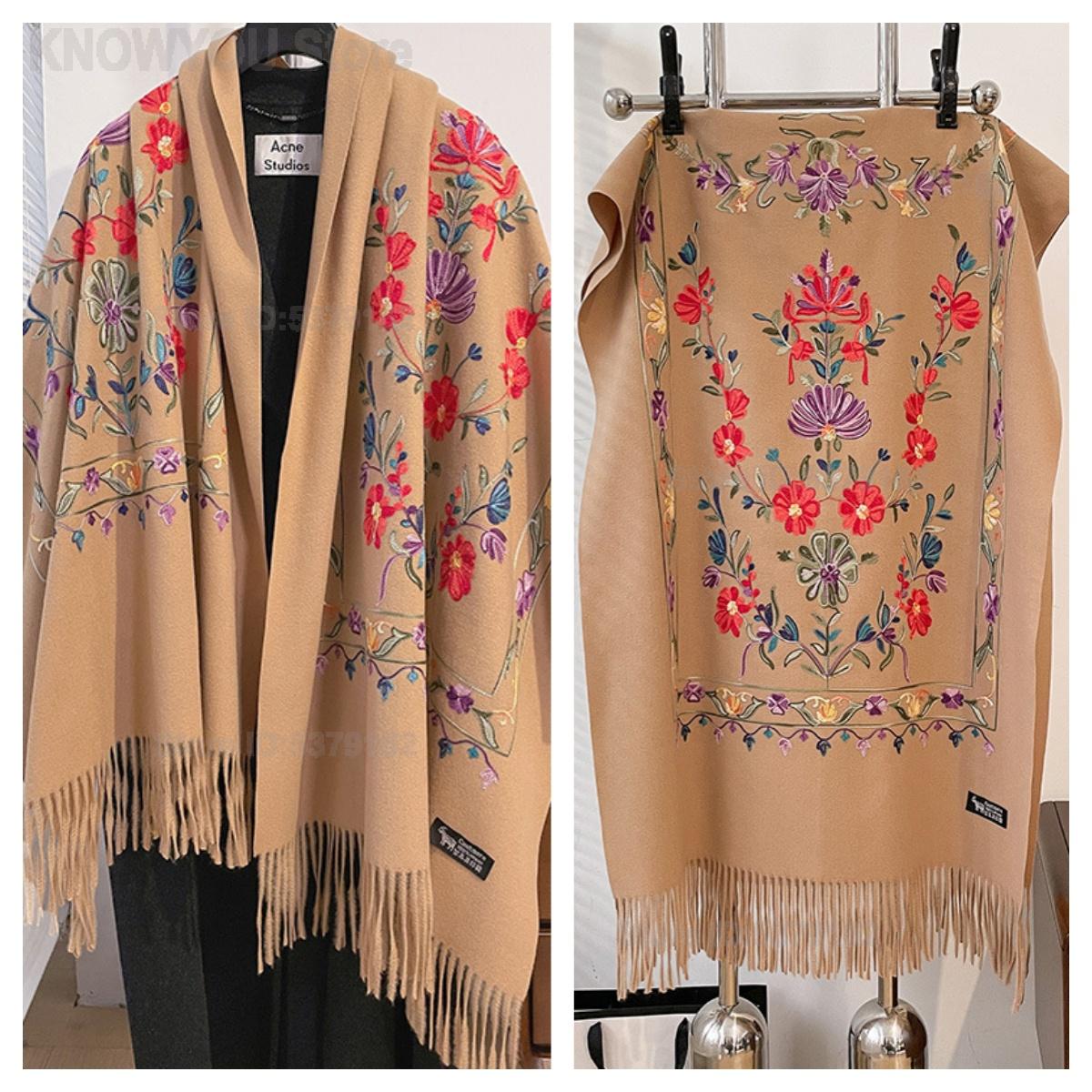 Xale Feminino Retrô com Bordad - Go Ethnic Fashion avaliação e preço