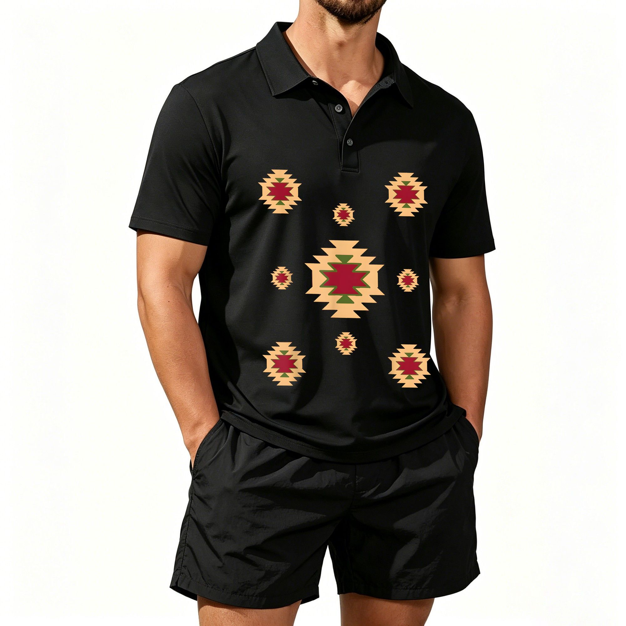 Conjunto de Camisa Polo Mascul - Ethnic Style avaliação e preço