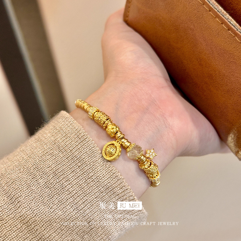 Pulseira de ouro 24K 9999, est - Ethnic Fashion Store avaliação e preço