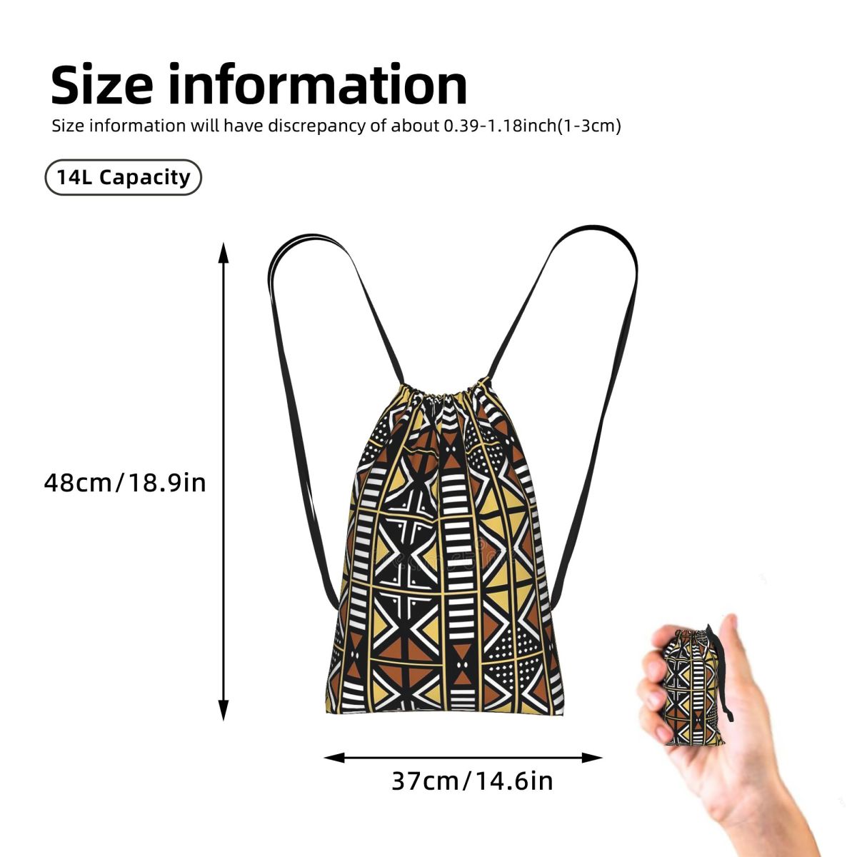 Mochilas de Moda com Estampa A - Ethnic Fashion Book avaliação e preço