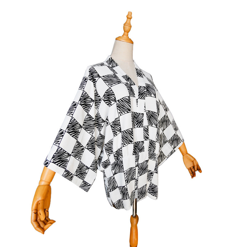 Jaqueta de tecido de penas de  - Haori Japanese Jacket avaliação e preço