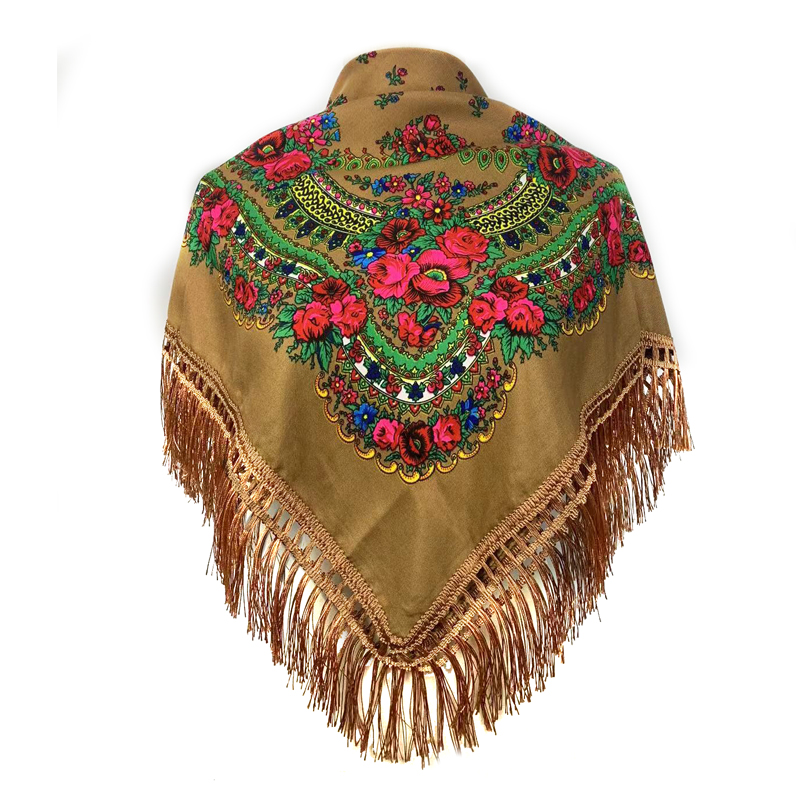 Étnico franjas bandana babushk - New Ethnic Fashion avaliação e preço