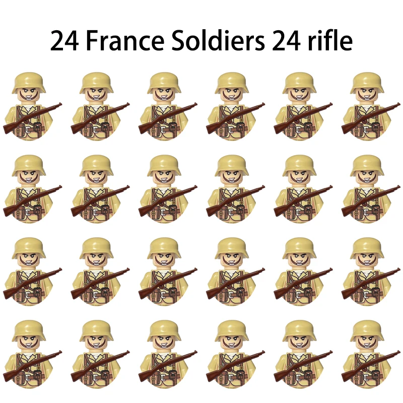 24 peças de figuras militares  - Ethnic Fashion World avaliação e preço