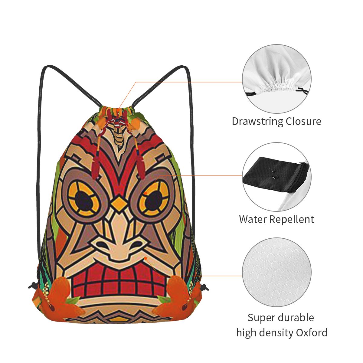 Mochilas tiki com totens étnic - Ethnic Fashion Book avaliação e preço