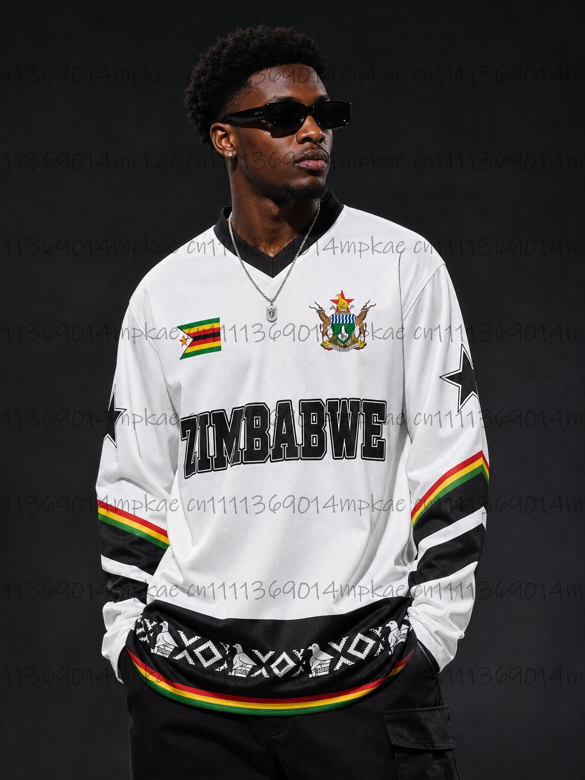 Camiseta Masculina de Manga Lo - Ethnic Style avaliação e preço
