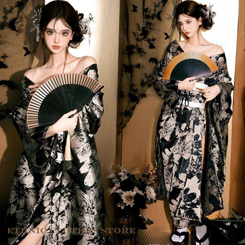 Japonês tradicional quimono co - Ethnic Fashion Photography avaliação e preço