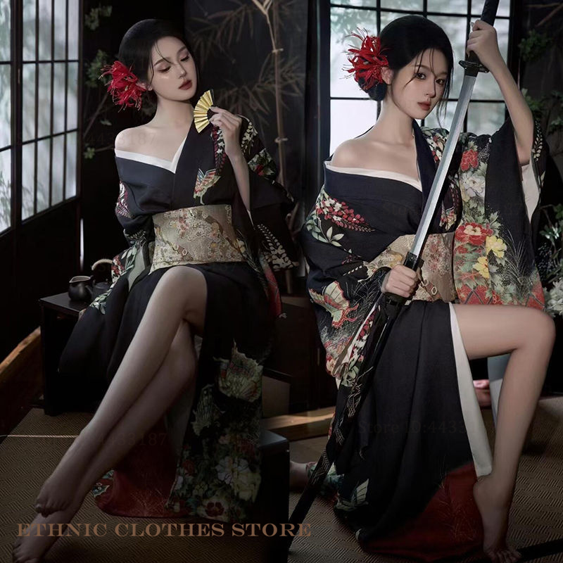 Japonês tradicional quimono co - Ethnic Fashion Photography avaliação e preço