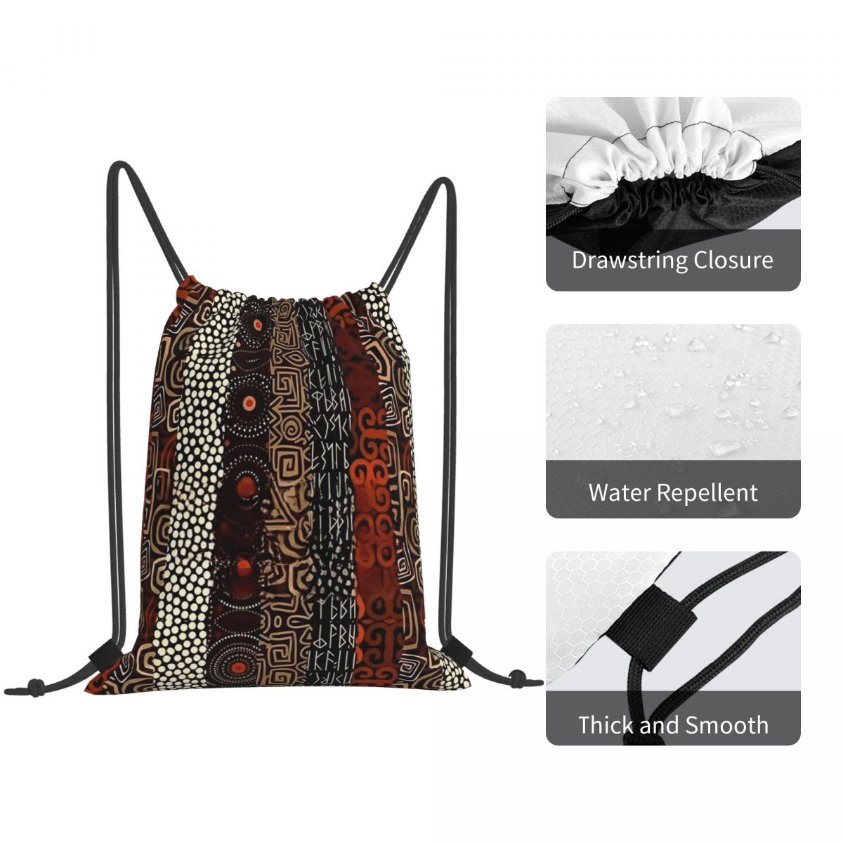 Mochilas de arte tribal étnica - Ethnic Fashion Book avaliação e preço